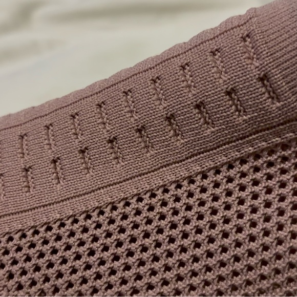 Blush pink canvas shoes. - Picture 5 of 7